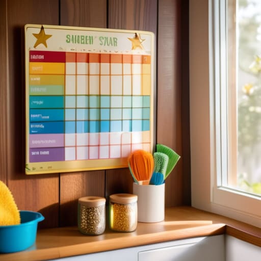 Using chore charts for Making It Stick.