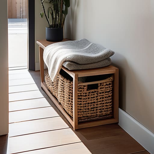 Making the Most of Your Entryway bench.
