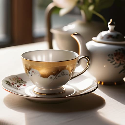 Steeping in the Moment with elegant tea.