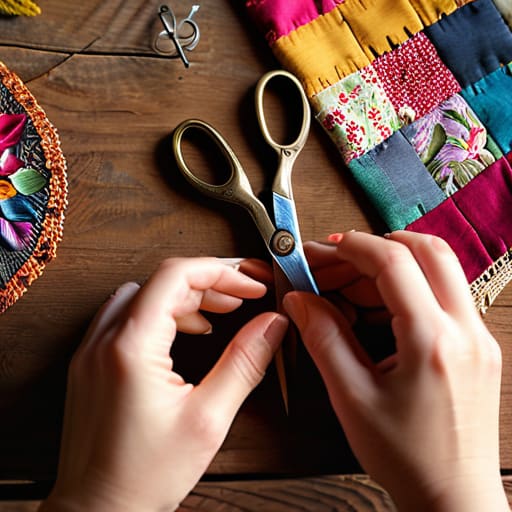 Crafting a quilt with The Final Stitch.